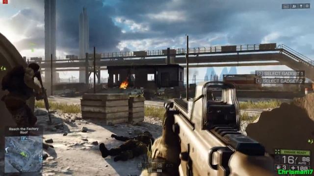 Battlefield 4 On Alienware 17 R2 Gtx 980m i7 4980HQ 2.80GHz смотреть онлайн