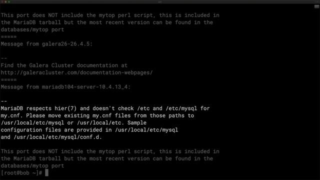 Howto Install MariaDB 10.4 on FreeBSD 12.1 смотреть онлайн
