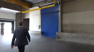 Скоростные ворота DYNACO в морозильной камере | Работают даже при -40°C