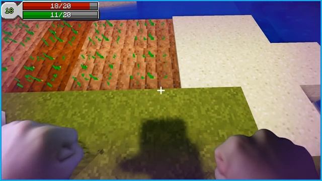 РЕАЛИСТИЧНЫЙ МАЙНКРАФТ | REALISTIC MINECRAFT - АТАКА ЗОМБИ (ZOMBIE ATTACK | MINECRAFT IN REAL LIFE? смотреть онлайн
