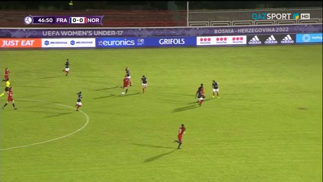 Футбол. Чемпионат Европы U-17. Франция - Норвегия - 1:0 смотреть онлайн