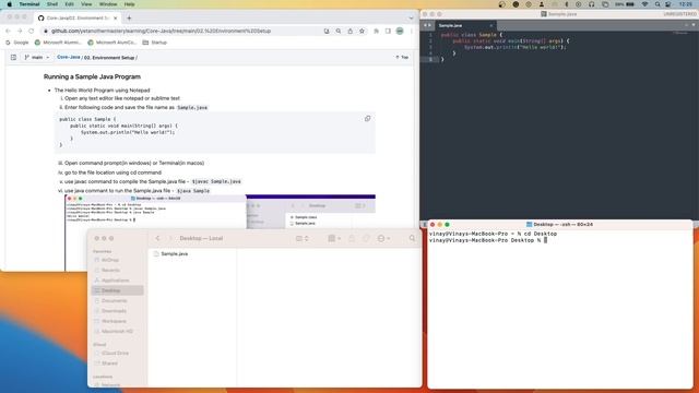 2 6 Hello world java mac смотреть онлайн