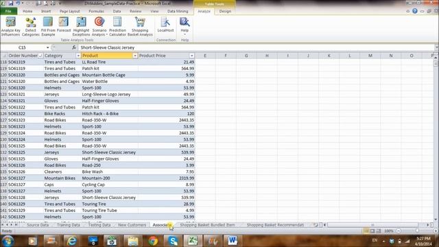 Shopping Basket Analysis using Excel смотреть онлайн