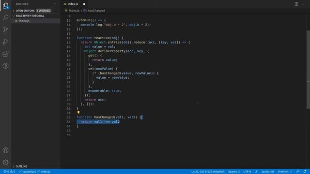 Понимаем как работает реактивность в JavaScript смотреть онлайн