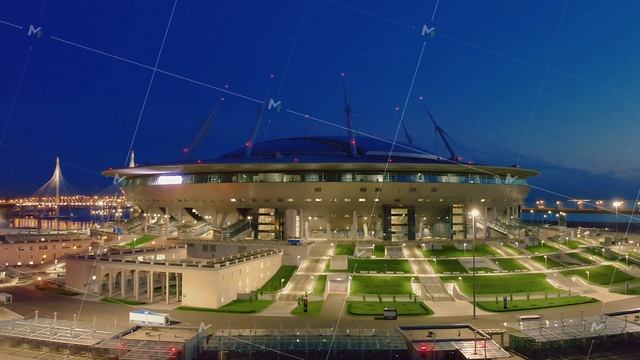 Gazprom arena stadium in St. Petersburg смотреть онлайн