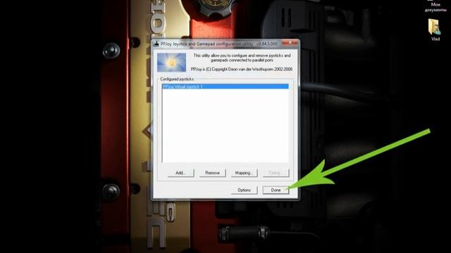 PPJoy: Mouse steering in rFactor смотреть онлайн
