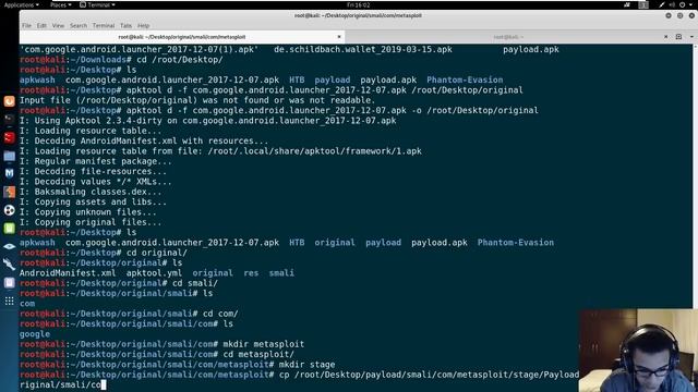 Live-stream - How To Manually Embed Payloads in Android APK's смотреть онлайн