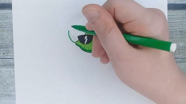 Что можно нарисовать? КРУТОЙ ЛАЙМ НА СКЕЙТЕ | Прикольные рисунки Cool ART #2 смотреть онлайн