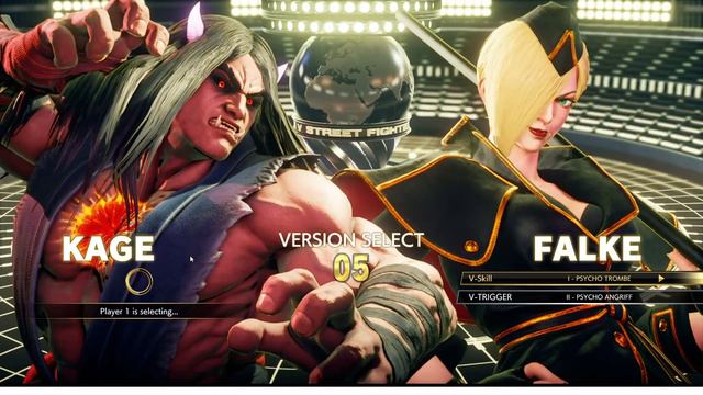 #StreetFighter V! Falke Мордобойка - тренировка смотреть онлайн