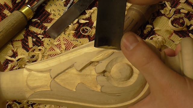 Carved candlestick, wood carving смотреть онлайн