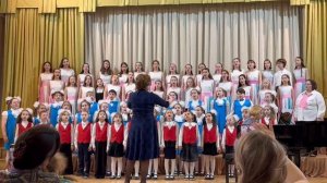 Образцовый самодеятельный коллектив вокальная студия «Радуга» - Я.Дубравин. Россия Россией останется