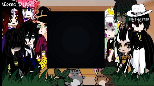 ✨//uppermoon + (muzan) Reacts To Tanjiro And Nezuko //✨[part 2]