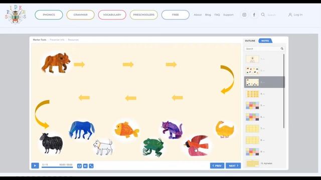 Brown bear activities for young leaners смотреть онлайн