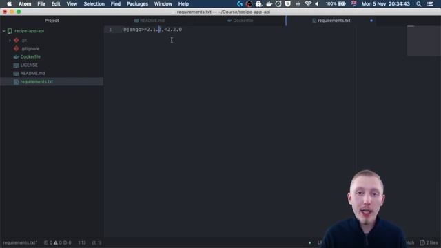 CREATING A DJANGO PROJECT with Docker смотреть онлайн