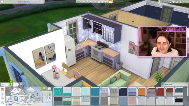 i built a *rainbow* house in the sims смотреть онлайн