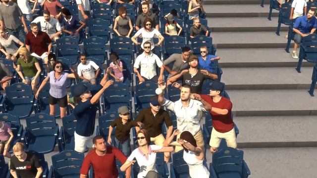 MLB 14 The Show Road to the Show PS4 - Crowd Fighting Over Ball + 30 Game Hit Streak смотреть онлайн