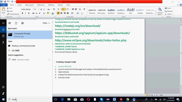 Automate Mobile application using Appium Selenium Windows OS смотреть онлайн