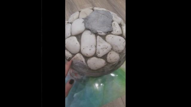 бетонные шары для сада в скандинавском стиле своими руками (шар из цемента и мха) смотреть онлайн