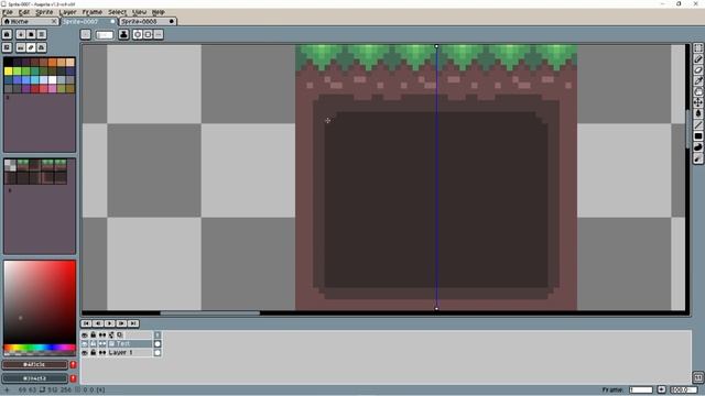 Как сделать Tilemap в Aseprite | Pixel art | Aseprite смотреть онлайн