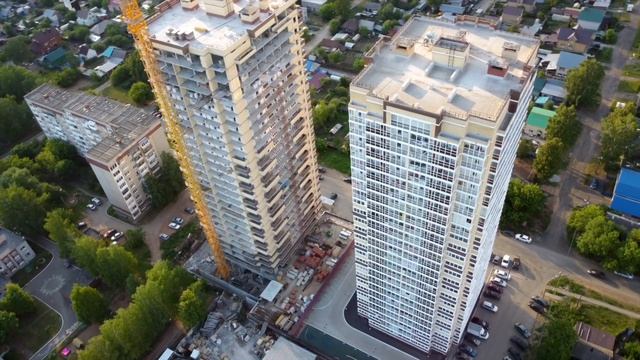 июнь 2021 | НОВОСТРОЙКИ ИЖЕВСКА с высоты птичьего полёта смотреть онлайн