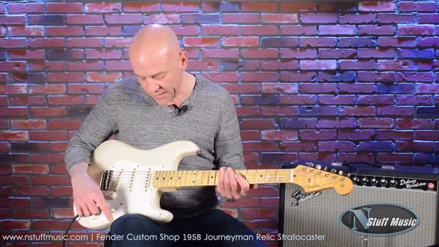 Fender Custom Shop 1958 Journeyman Relic Stratocaster | N Stuff Music смотреть онлайн