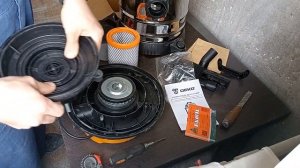 Как поставить фильтр на строительный пылесос DEKO и что нужно для этого.