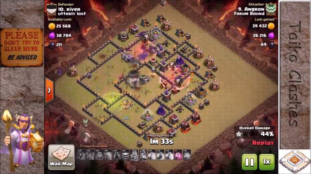 River crushed in a Clash of Clans war with Forum Bound смотреть онлайн