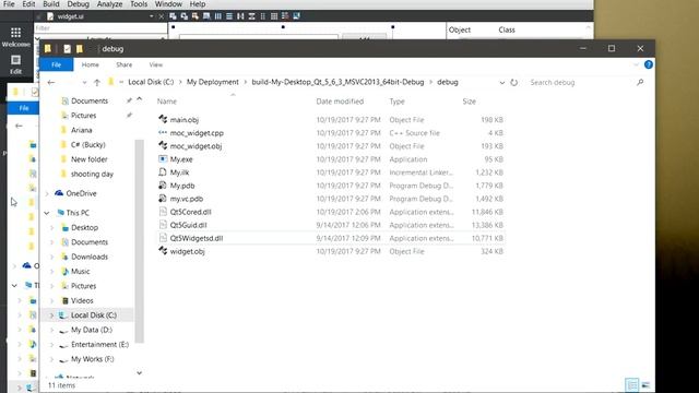 Fix Qt5Widgetsd dll , Qt5Cored dll file not found in QT C++ Project смотреть онлайн