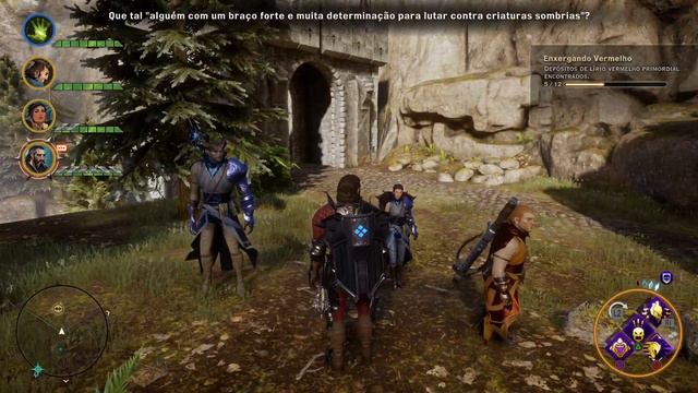 Dragon Age: Inquisition - Varric thinks Blackwall is like Sebastian смотреть онлайн