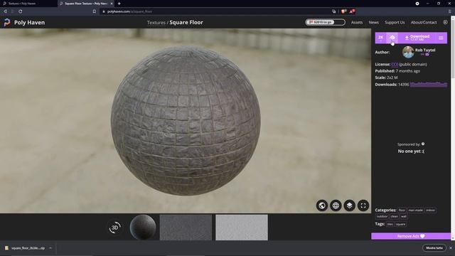 Video Guide - Download and Use Textures for Materials in Blender, Free, Quick, Easy From Polyhaven смотреть онлайн