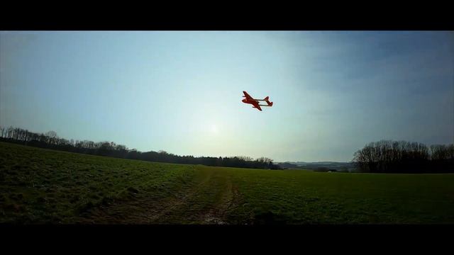 Vampire DH100 Pusher Depron Parkflyer смотреть онлайн
