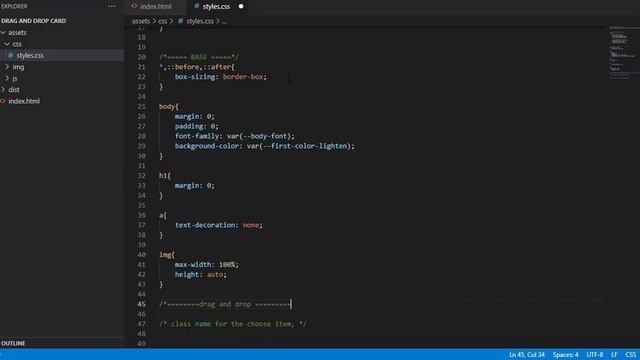 Drag and Drop Card Using HTML CSS And JavaScript | SortableJS смотреть онлайн