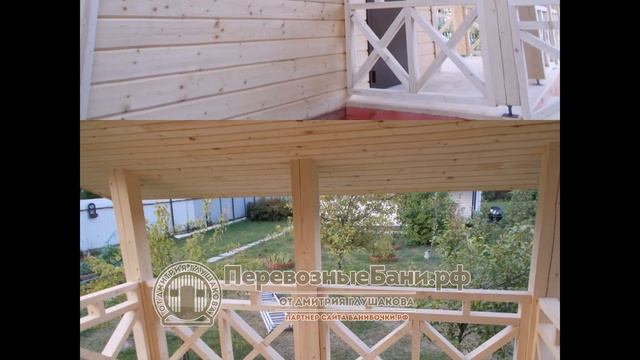 Баня хай тек из бруса или каркасная от Дмитрия Глушакова