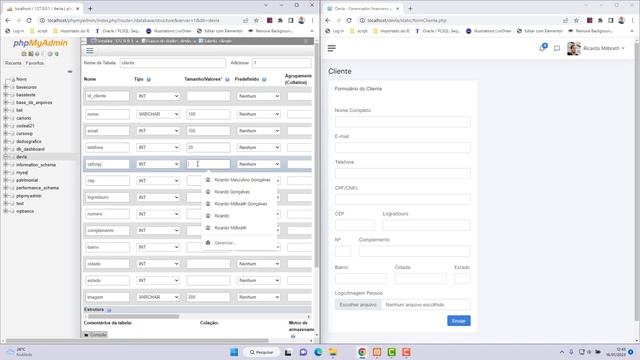 Dashboard Completo com PHP, MySQL e Bootstrap 5 / EP 4 - Criando a Tabela Cliente MySQL смотреть онлайн