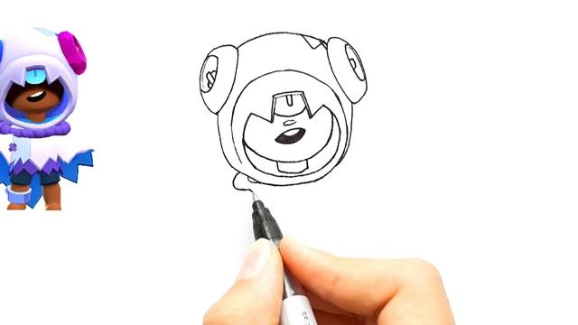Drawing New Brawler Skin Trick-Or-Treat Leon - Brawl Stars New Season смотреть онлайн