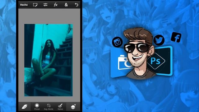 COMO EDITAR FOTOS DESDE PS TOUCH || ANDROID смотреть онлайн