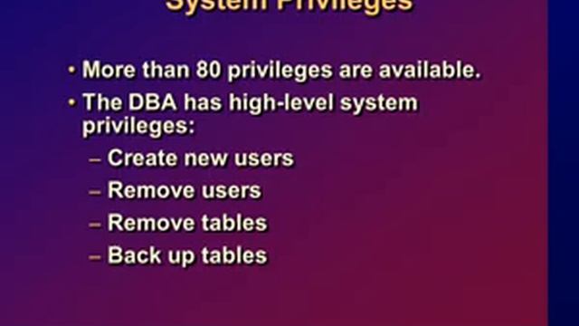 2M.Sc(CS) DBMS & Oracle (privileges with grant option) смотреть онлайн