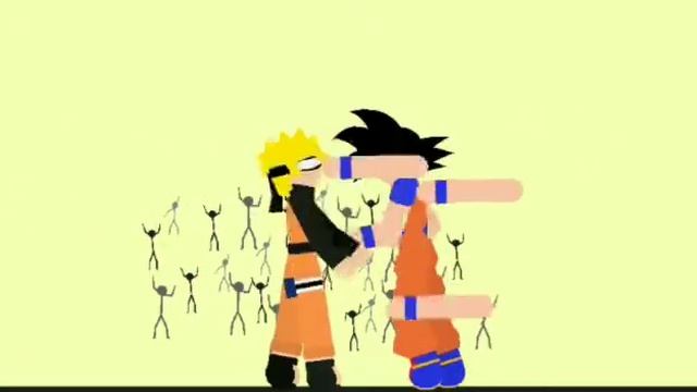 GOKU VS NARUTO | STICK NODES | ZAREQ RAYYAN смотреть онлайн