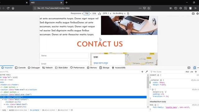 ল্যাপটপ ও ট্যাবলেট এর জন্য রেস্পনসিভ করুন, Responsive Our Website For Laptop and Tablet Device смотреть онлайн