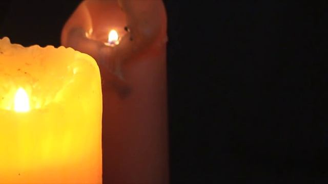 Футаж   Свечи / Footage Candles HD 1920x1080