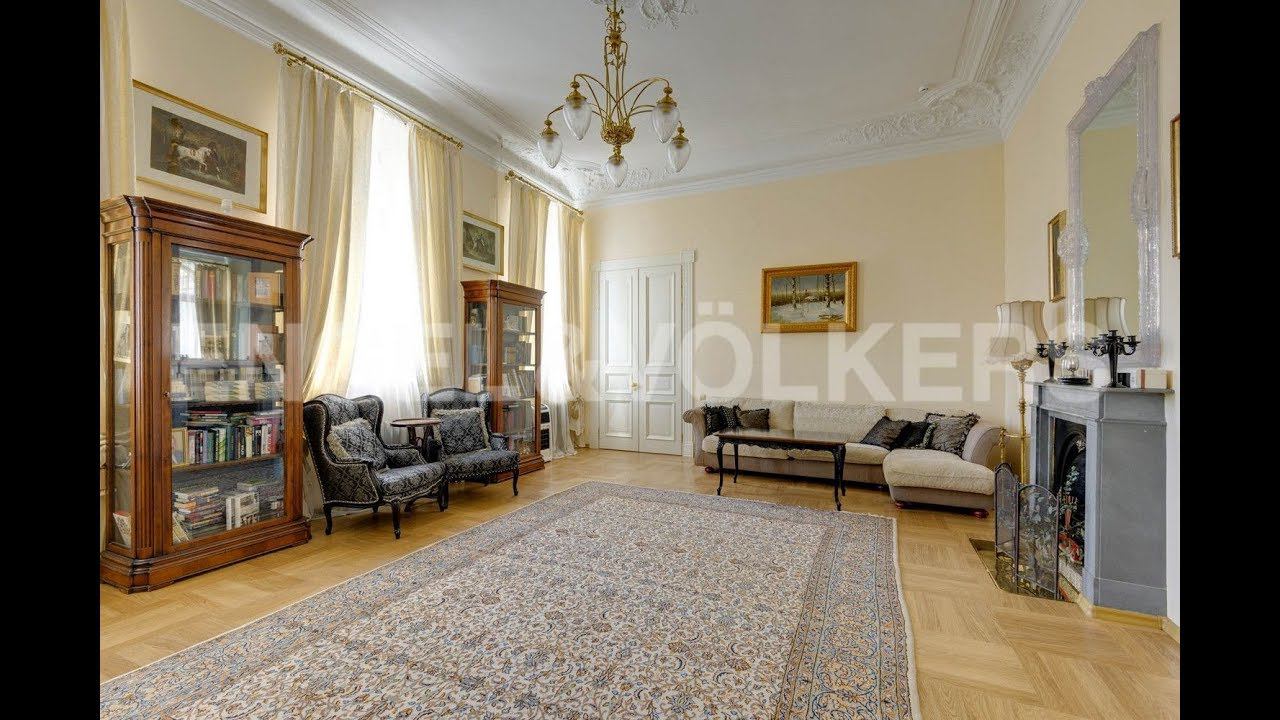 Engel & Völkers: Преображенская пл. - квартира в центре с видом на Спасо-Преображенский собор смотреть онлайн