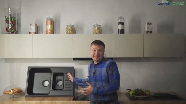 Видеообзор кухонной мойки GF-Z21k смотреть онлайн