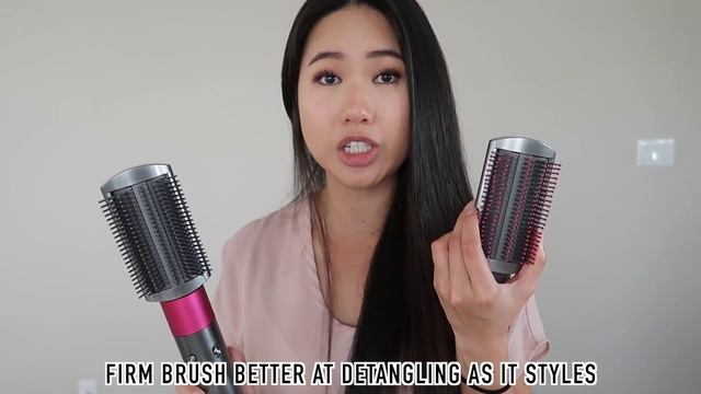 Dyson Airwrap Firm Smoothing Brush VS Straightener | Hair Review & Tutorial