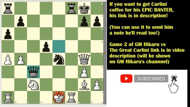 GM Hikaru Sets Brutal Juicer Trap For World Famous Trash Talker The Great Carlini! Game 1 of 2 смотреть онлайн