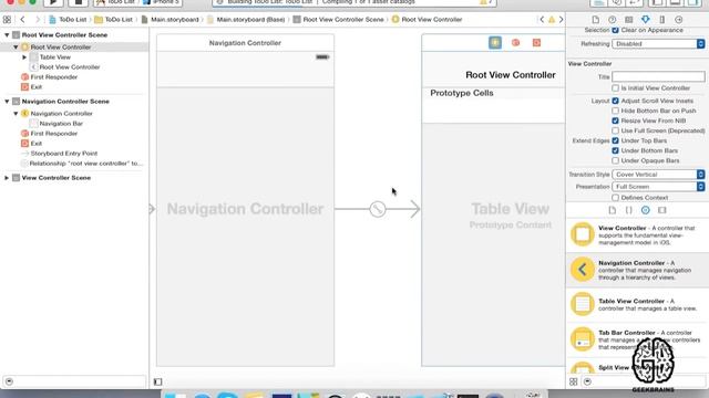 Objective C. Приложение TO-DO List. Создание окон приложения. Урок 2 [GeekBrains] смотреть онлайн