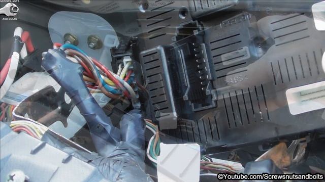 BCM (Body Control Module) Removal and Refitting - Nissan Micra K12 смотреть онлайн