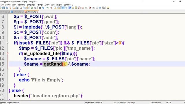 PHP Crud Project - 4 смотреть онлайн