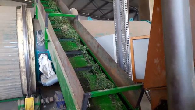 Сушылка для люцерны и соломы  1т/ч  - 2т/ч,  АВМ - 1.5. Болгария, г. Зырнево.