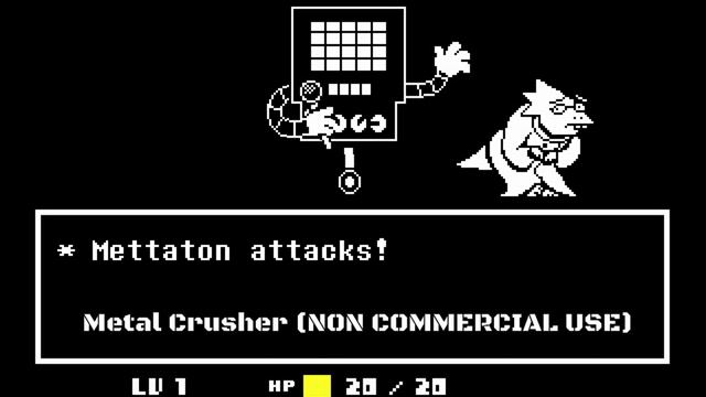 Undertale/地下傳說 OST： 050-Metal Crusher/金屬粉碎器 (copyrighted) смотреть онлайн