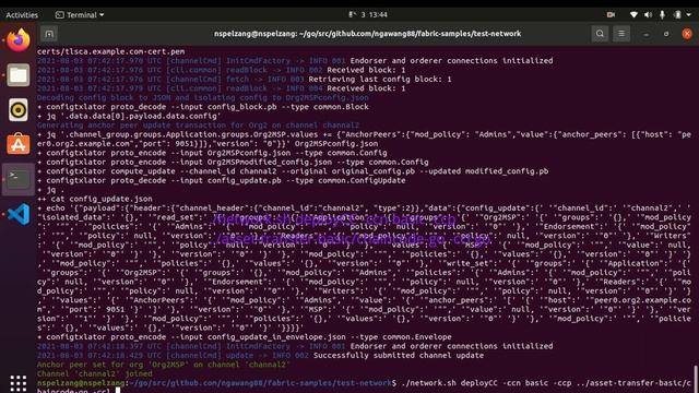 Hyperledger-Fabric Tutorial | Test Network смотреть онлайн